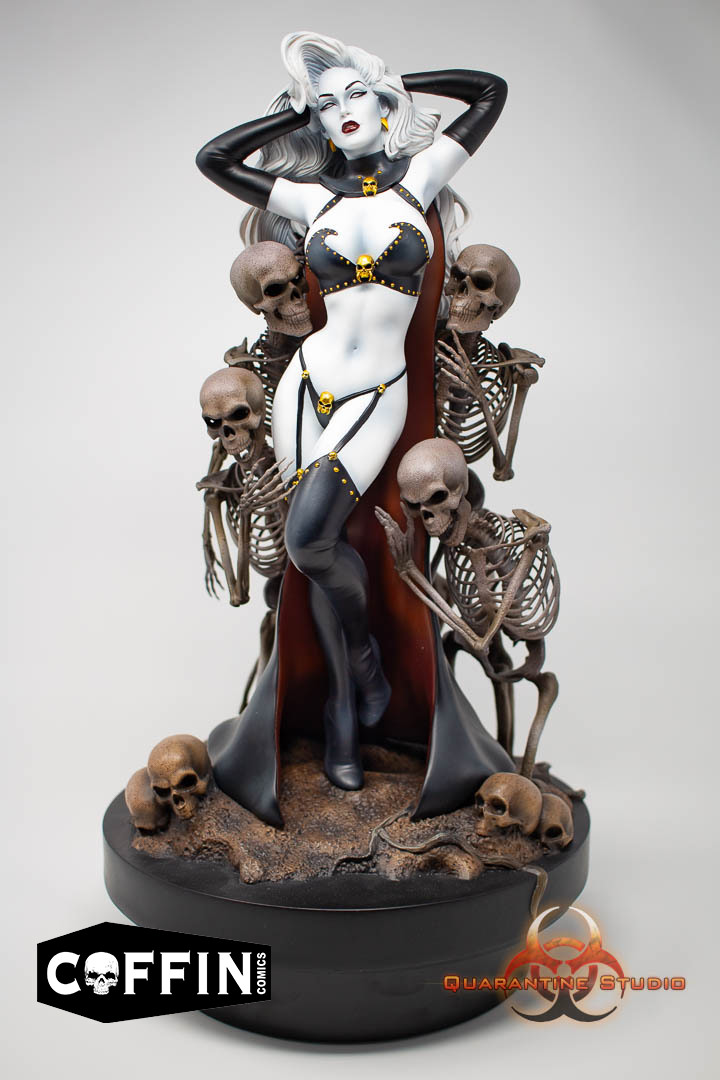 Pre-Order Quarantine Studios Lady Death Reaper Statue